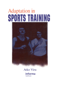 Imagen de portada: Adaptation in Sports Training 1st edition 9780849301711