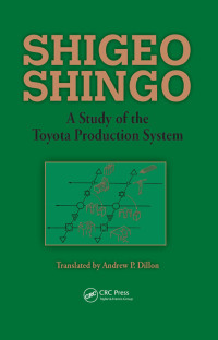 Imagen de portada: A Study of the Toyota Production System 1st edition 9780367262310