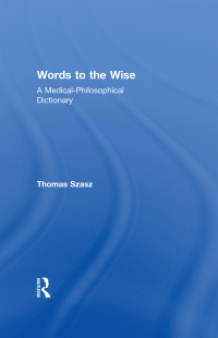 صورة الغلاف: Words to the Wise 1st edition 9780765802170