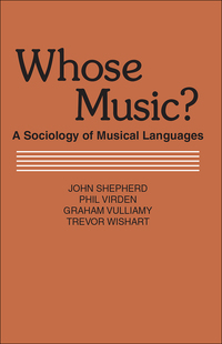 صورة الغلاف: Whose Music? 1st edition 9780878558155