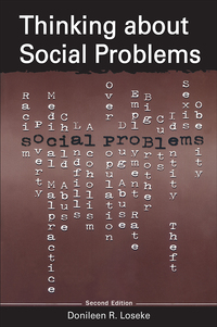 Titelbild: Thinking About Social Problems 2nd edition 9780202306841