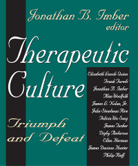 Imagen de portada: Therapeutic Culture 1st edition 9780765805928