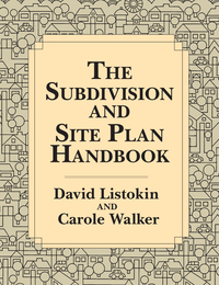 Cover image: The Subdivision and Site Plan Handbook 1st edition 9781138538979