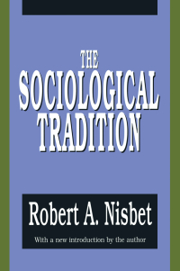 Cover image: The Sociological Tradition 1st edition 9781138538672