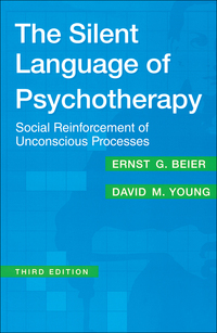 Cover image: The Silent Language of Psychotherapy 3rd edition 9780202306100