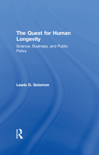 表紙画像: The Quest for Human Longevity 1st edition 9781138516823