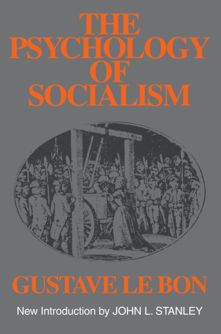 Imagen de portada: The Psychology of Socialism 1st edition 9780878557035