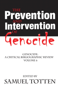 Imagen de portada: The Prevention and Intervention of Genocide 1st edition 9780765803849