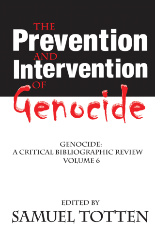 Cover image: The Prevention and Intervention of Genocide 1st edition 9780765803849