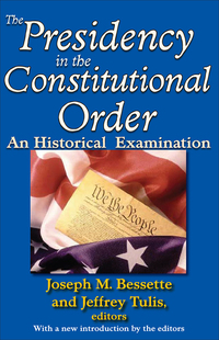 Imagen de portada: The Presidency in the Constitutional Order 1st edition 9781138537743