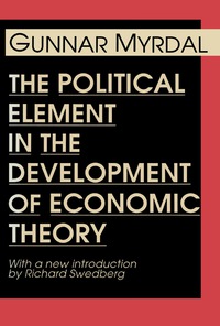 Imagen de portada: The Political Element in the Development of Economic Theory 1st edition 9780887388279