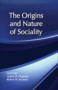 Titelbild: The Origins and Nature of Sociality 1st edition 9780202307305