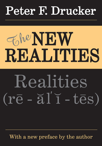 Cover image: The New Realities 1st edition 9780765805331