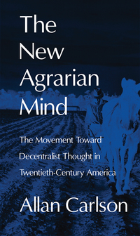 Omslagafbeelding: The New Agrarian Mind 1st edition 9781138537026