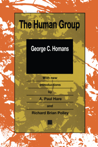 Cover image: The Human Group 1st edition 9781560005728