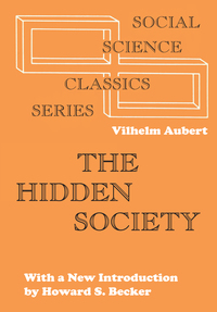 Cover image: The Hidden Society 1st edition 9781138536111