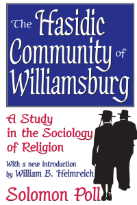 Imagen de portada: The Hasidic Community of Williamsburg 1st edition 9781138536104