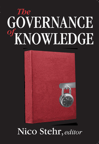 Cover image: The Governance of Knowledge 1st edition 9780765801722