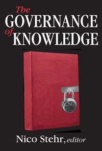 Cover image: The Governance of Knowledge 1st edition 9780765801722