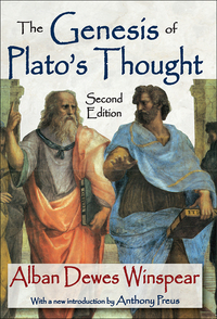 Cover image: The Genesis of Plato's Thought 2nd edition 9781138535886