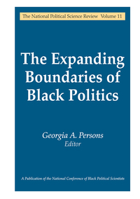 Imagen de portada: The Expanding Boundaries of Black Politics 1st edition 9780765803757