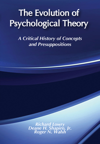 Cover image: The Evolution of Psychological Theory 2nd edition 9780202251349