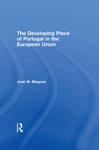 Imagen de portada: The Developing Place of Portugal in the European Union 1st edition 9780765802064