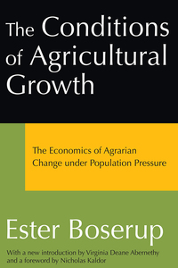 Immagine di copertina: The Conditions of Agricultural Growth 1st edition 9780202307930