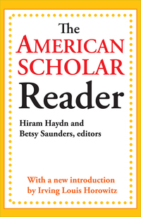 Cover image: The American Scholar Reader 1st edition 9781138534230