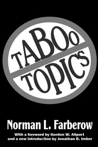 Imagen de portada: Taboo Topics 1st edition 9781138533790
