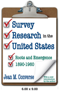 Imagen de portada: Survey Research in the United States 1st edition 9781412808804