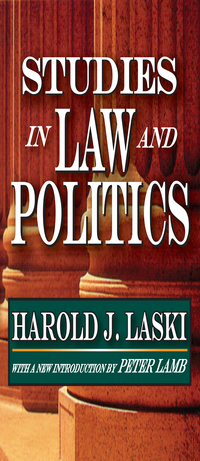 表紙画像: Studies in Law and Politics 1st edition 9781412810692