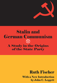 Imagen de portada: Stalin and German Communism 1st edition 9781138533431