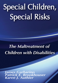 Cover image: Special Children, Special Risks 1st edition 9781138533387