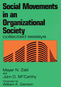 Cover image: Social Movements in an Organizational Society 1st edition 9780887388026