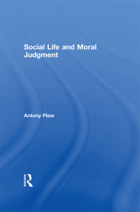 Imagen de portada: Social Life and Moral Judgment 1st edition 9781138514713