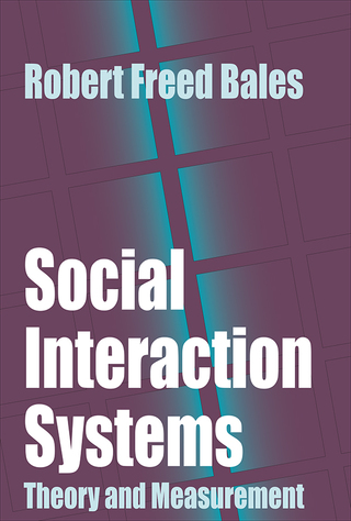 Cover image: Social Interaction Systems 1st edition 9781138532786