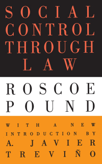 Omslagafbeelding: Social Control Through Law 1st edition 9781138532748