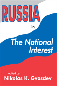 صورة الغلاف: Russia in the National Interest 1st edition 9780765802132