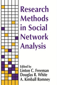 Imagen de portada: Research Methods in Social Network Analysis 1st edition 9781560005698