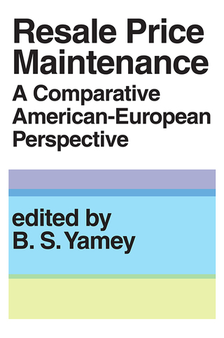 Cover image: Resale Price Maintainance 1st edition 9781138531895