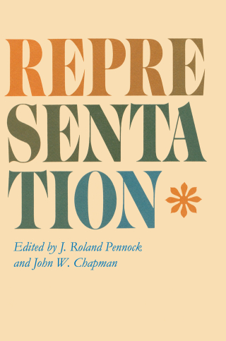 Cover image: Representation 1st edition 9780202308852