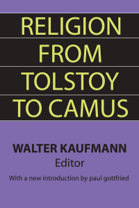 Cover image: Religion from Tolstoy to Camus 1st edition 9781138531758