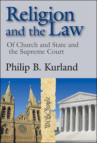 Immagine di copertina: Religion and the Law 1st edition 9780202363042