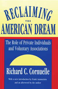 Cover image: Reclaiming the American Dream 1st edition 9781560006558