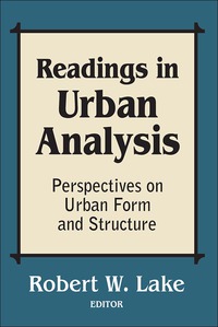 Imagen de portada: Readings in Urban Analysis 1st edition 9780882850825