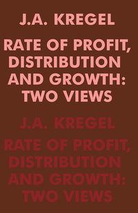 Imagen de portada: Rate of Profit, Distribution and Growth 1st edition 9781138531444