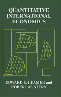 Imagen de portada: Quantitative International Economics 1st edition 9781138531338