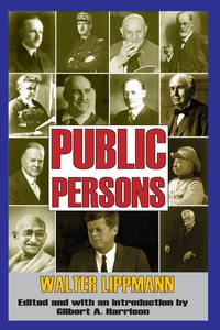 Omslagafbeelding: Public Persons 1st edition 9781412810616