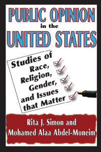 Imagen de portada: Public Opinion in the United States 1st edition 9781138513792